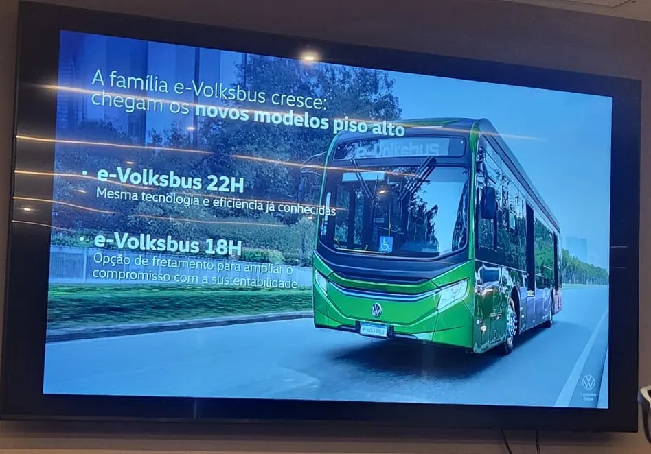 Apresentação dos novos chassis elétricos (Reprodução)